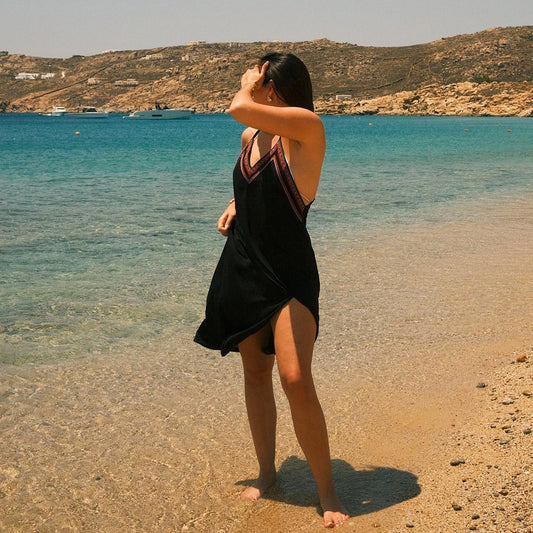 Slip Dress - Black