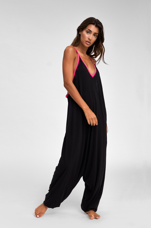Pima Inca Jumpsuit - Black