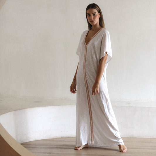 Pima Abaya - White