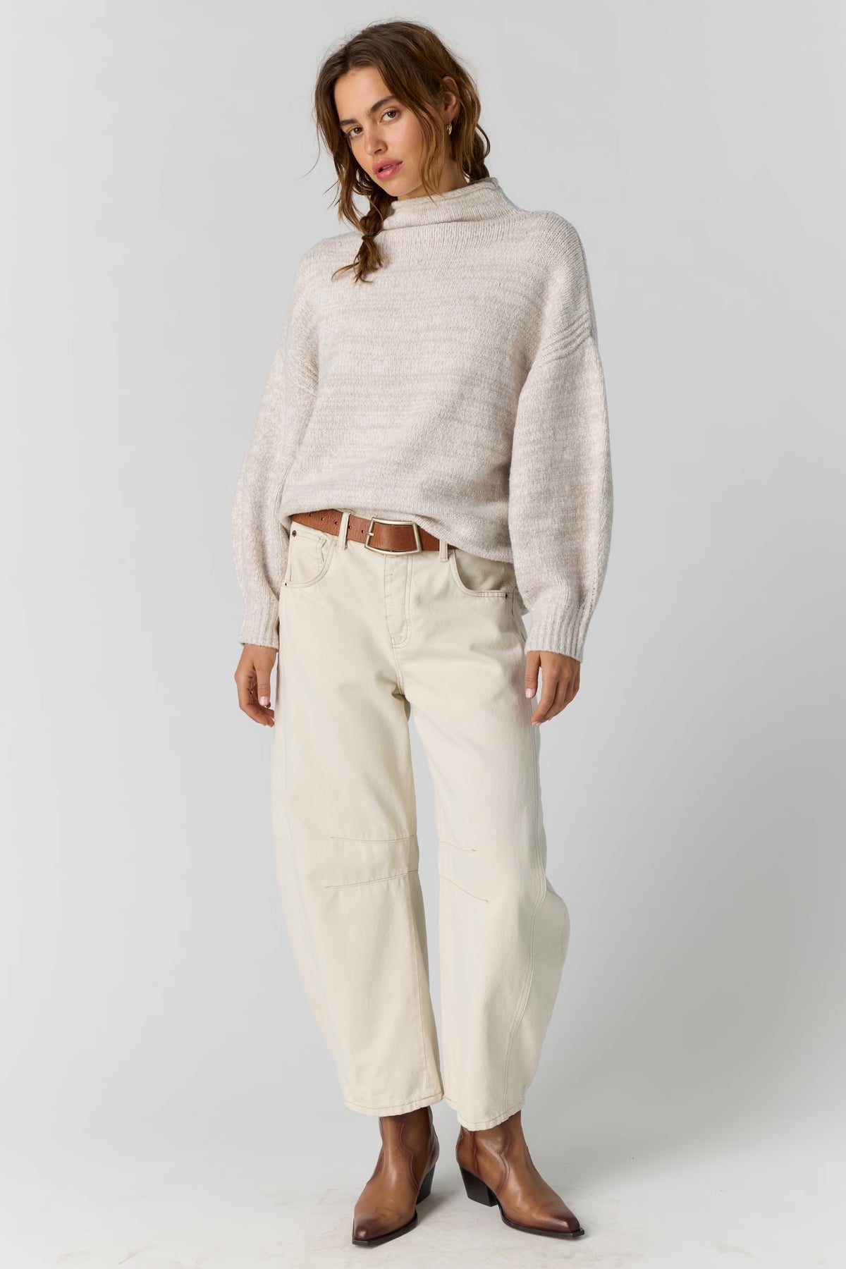 Beaumont Tunic - Feather Grey