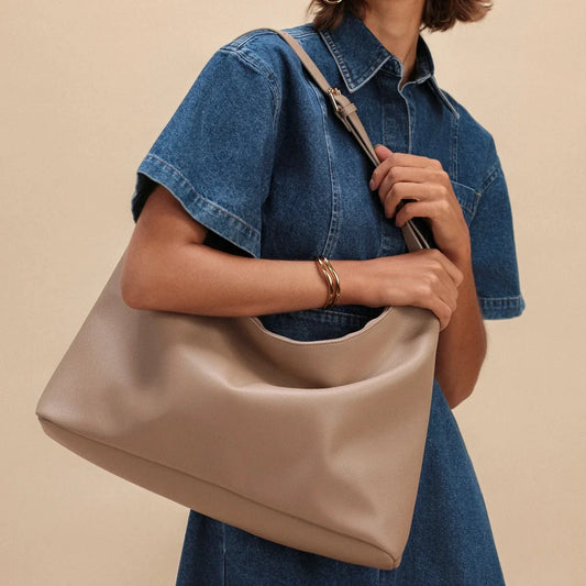 Triangle Bag - Taupe