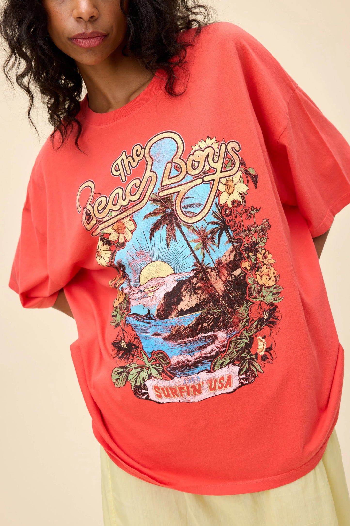 The Beach Boys Surfin USA 1963 OS Tee