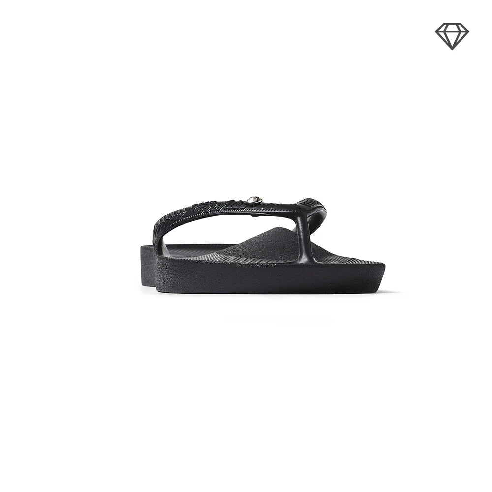 Crystal Flip Flop - Black