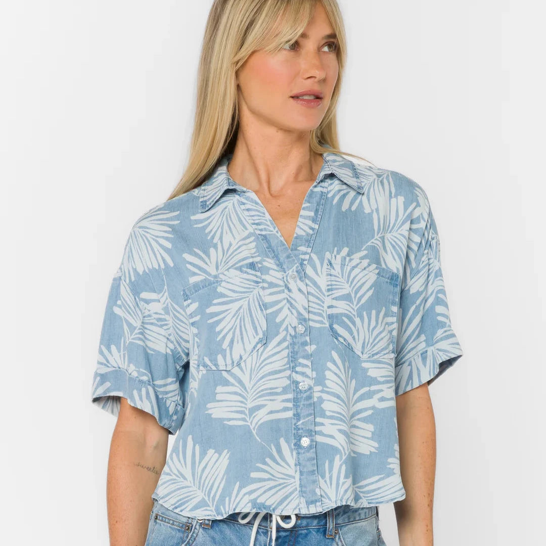 Brandon Palm Leaf Shirt