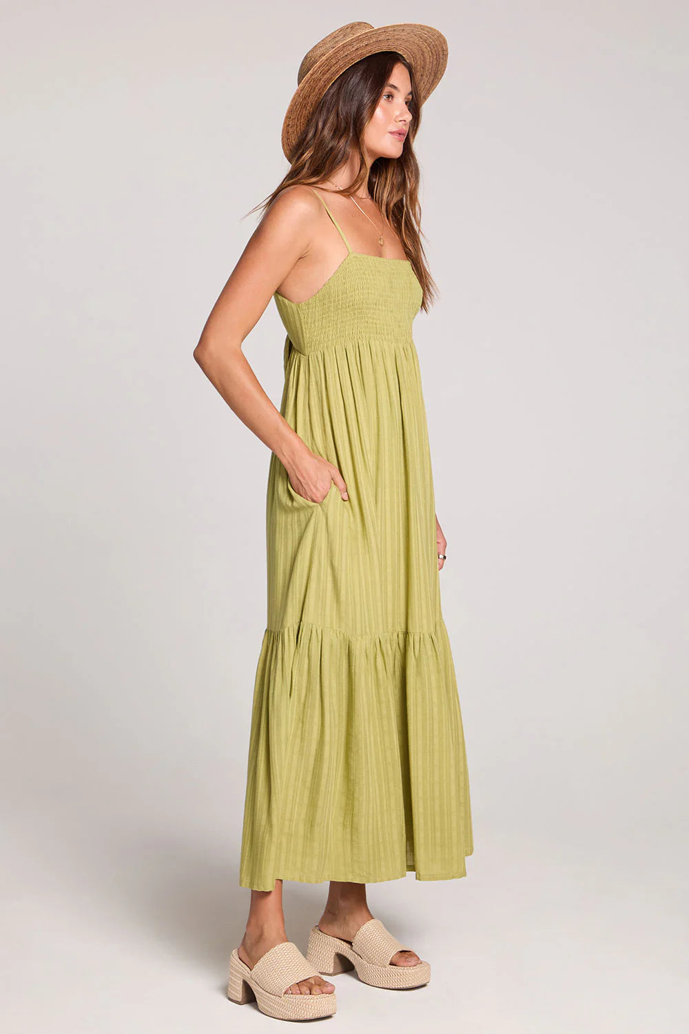 Sabrina Midi Dress - Willow