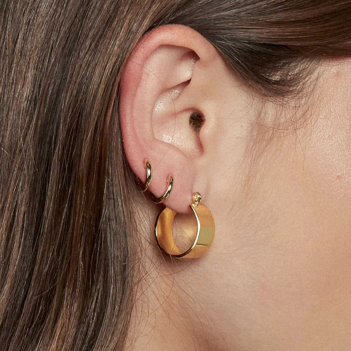 Positano Hoops - Gold