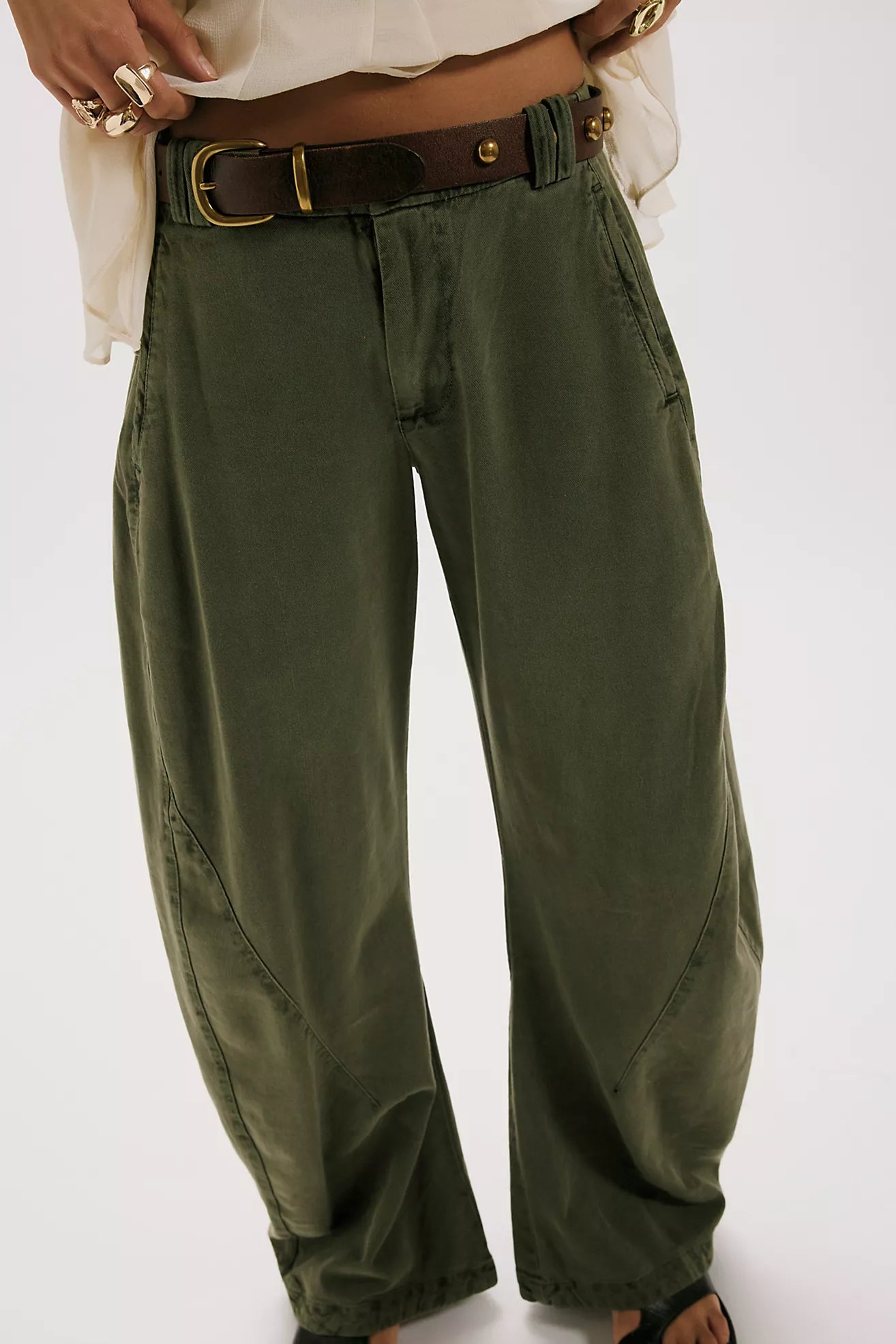 Spotlight Barrel Chino - Dusty Olive