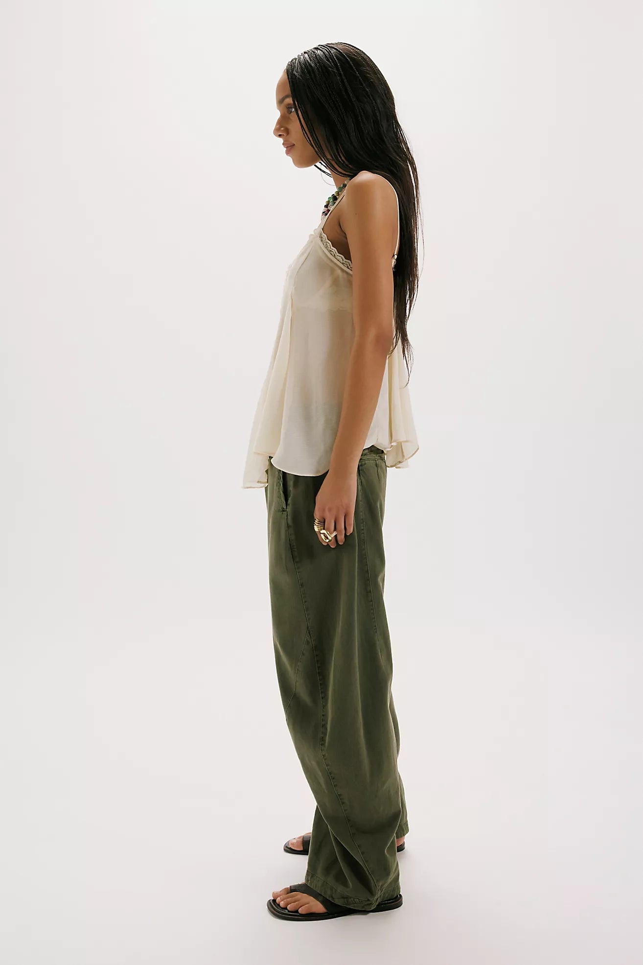 Spotlight Barrel Chino - Dusty Olive