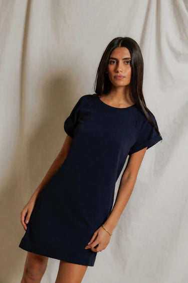 Laurie Dress - Navy