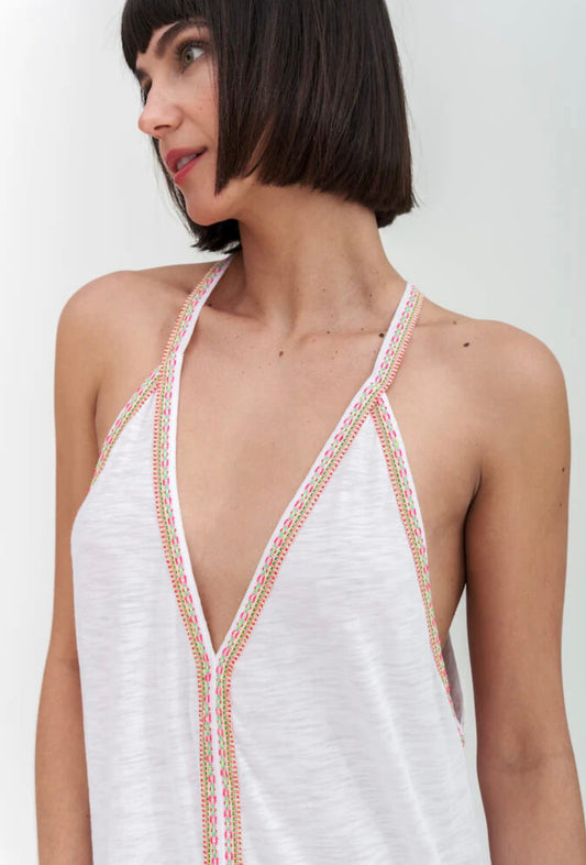 Pima Sundress - White