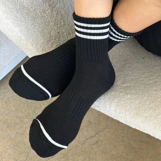 Girlfriend Socks - Black