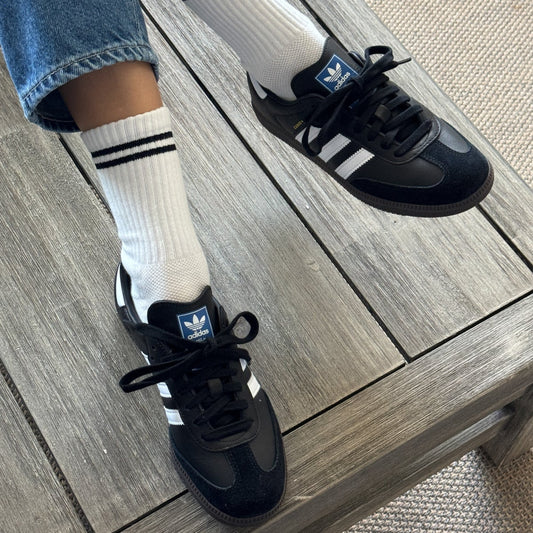 Boyfriend Socks - Classic White