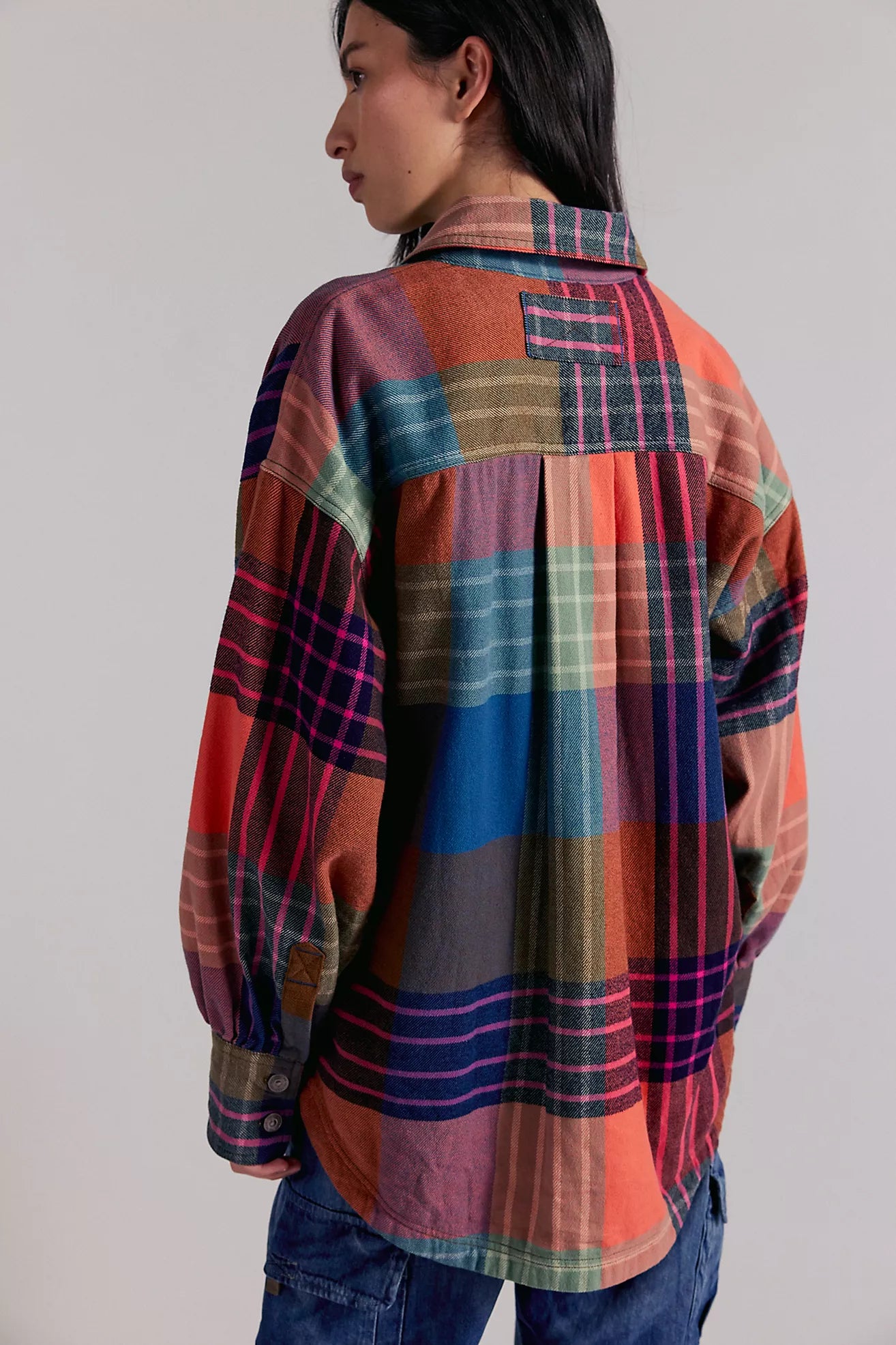 Ashley Plaid Shirt - Ginger Combo