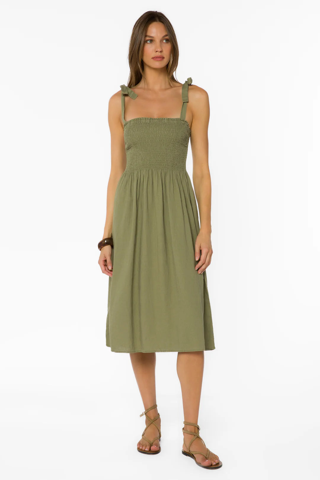 Amia Dress - Olive