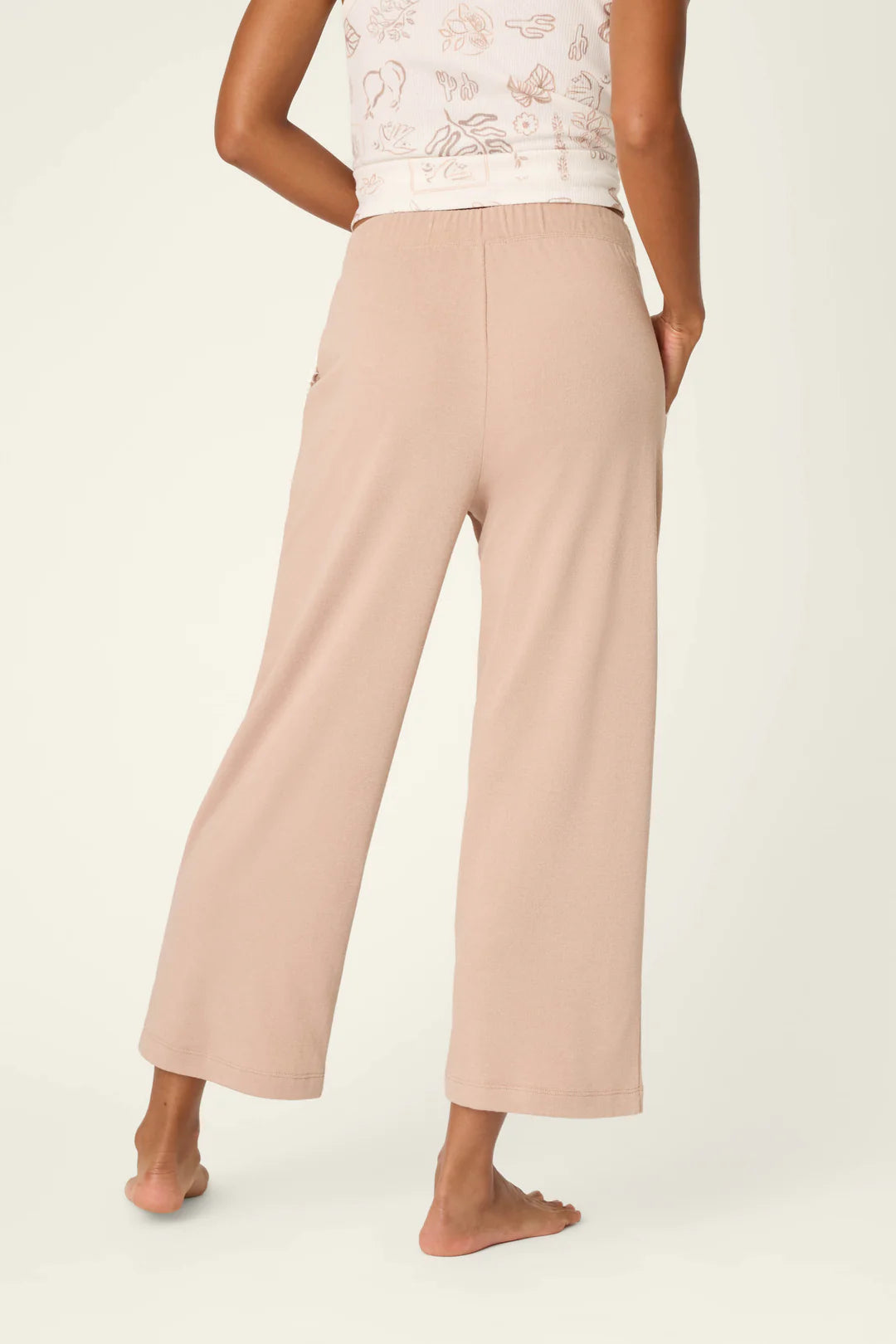 Palms Away Pant - Warm Taupe