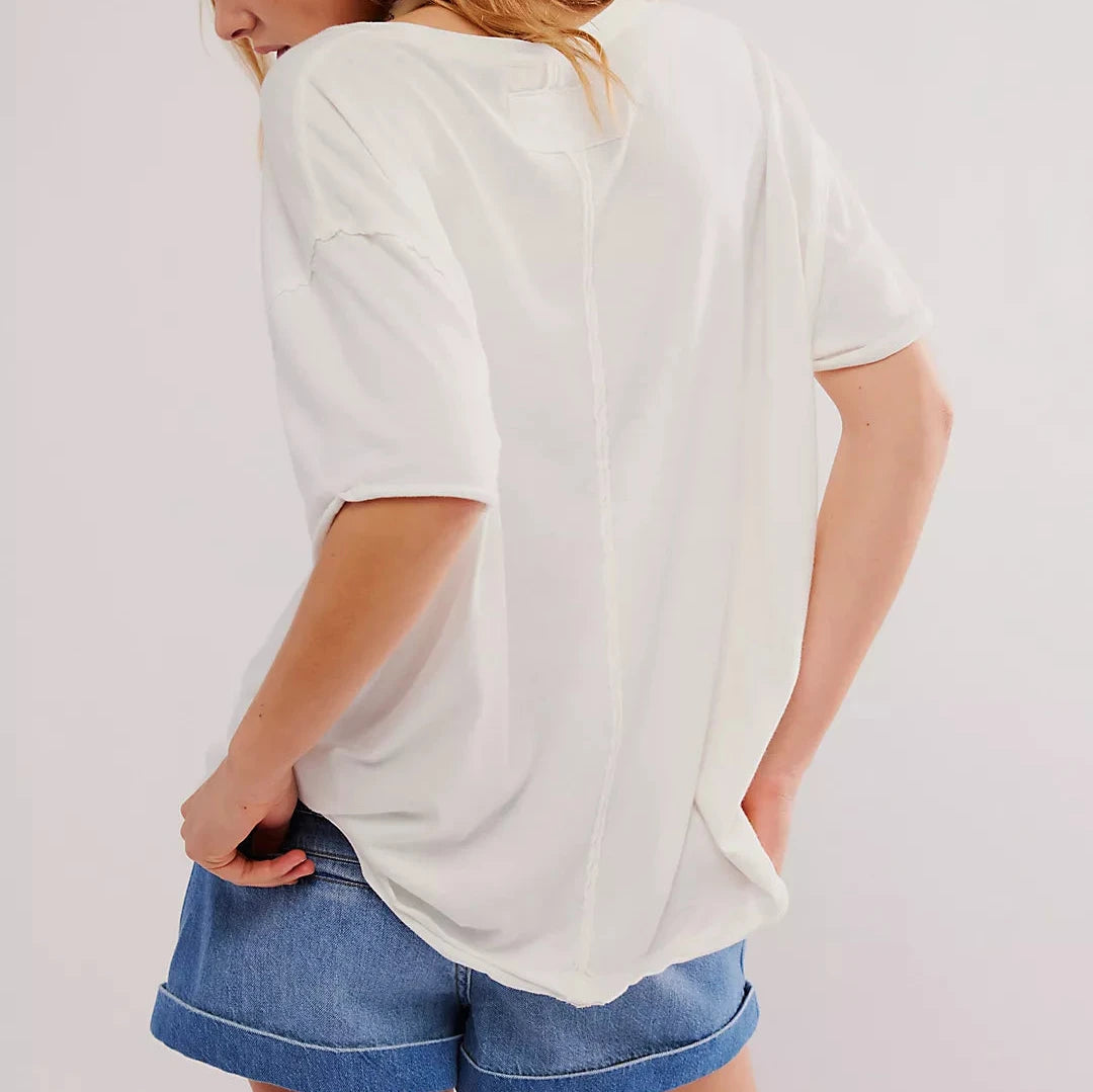We The Free Nina Tee -  Ivory