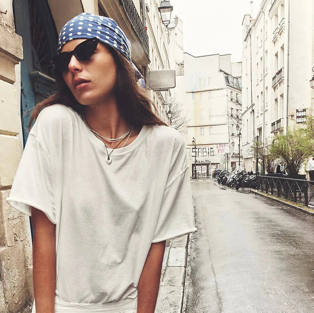 We The Free Nina Tee -  Ivory