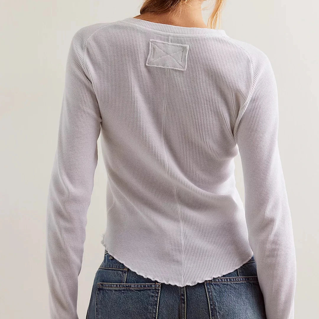 Easy Does It Tee - White