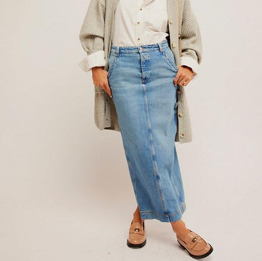 Francisco Denim Maxi - Head Over Heels