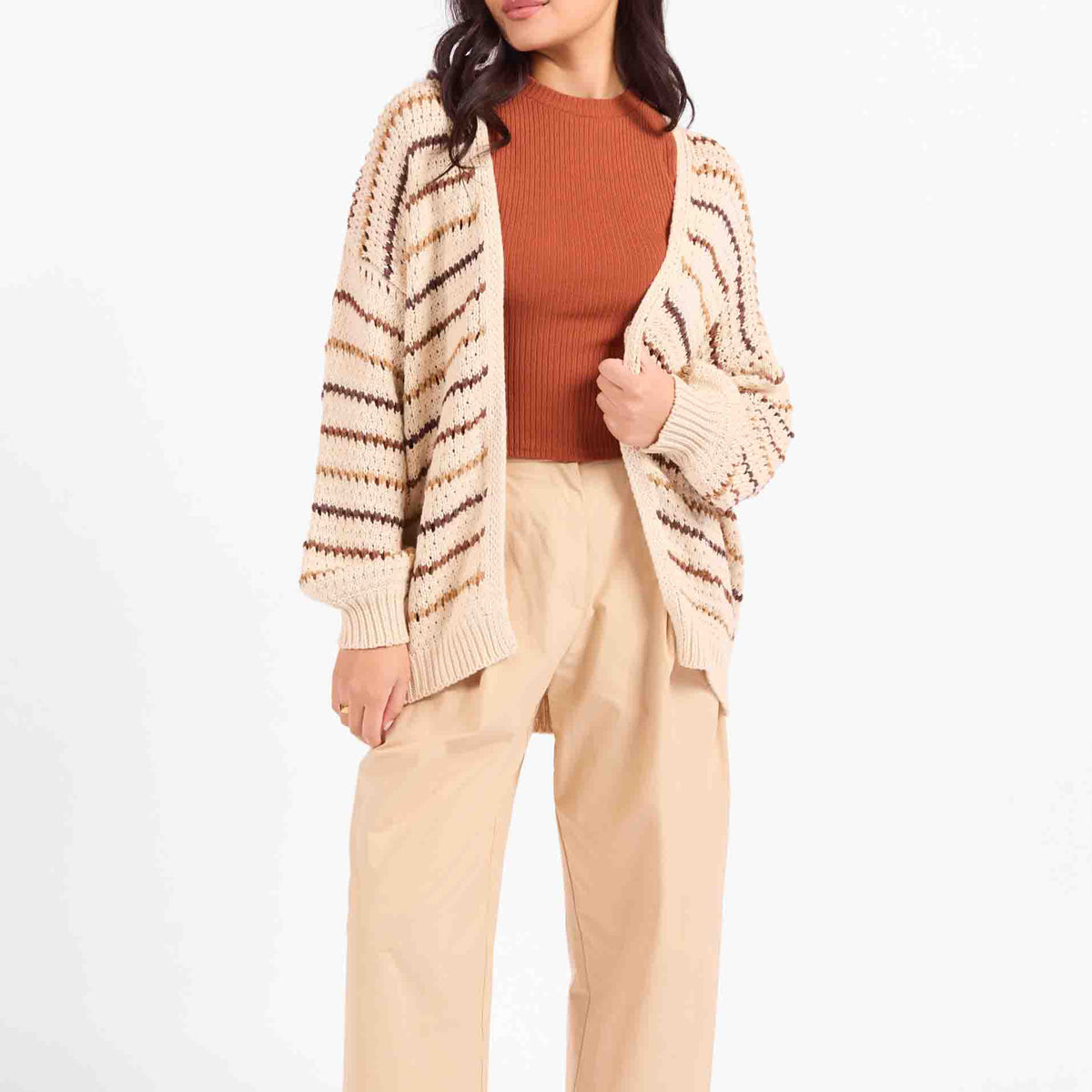 Lost Range Cardigan - Ivory