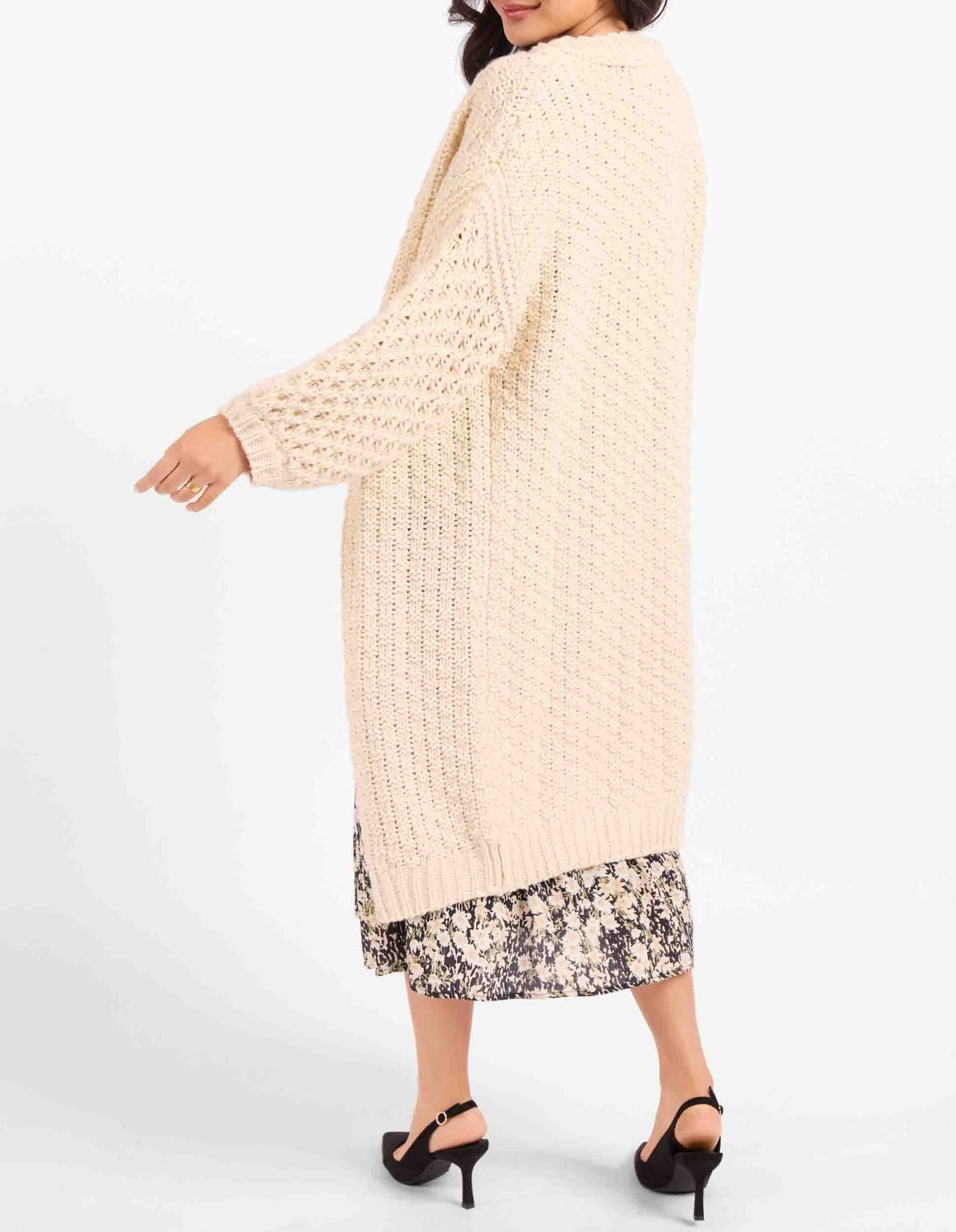 Iggy Knit Cardigan - Ivory