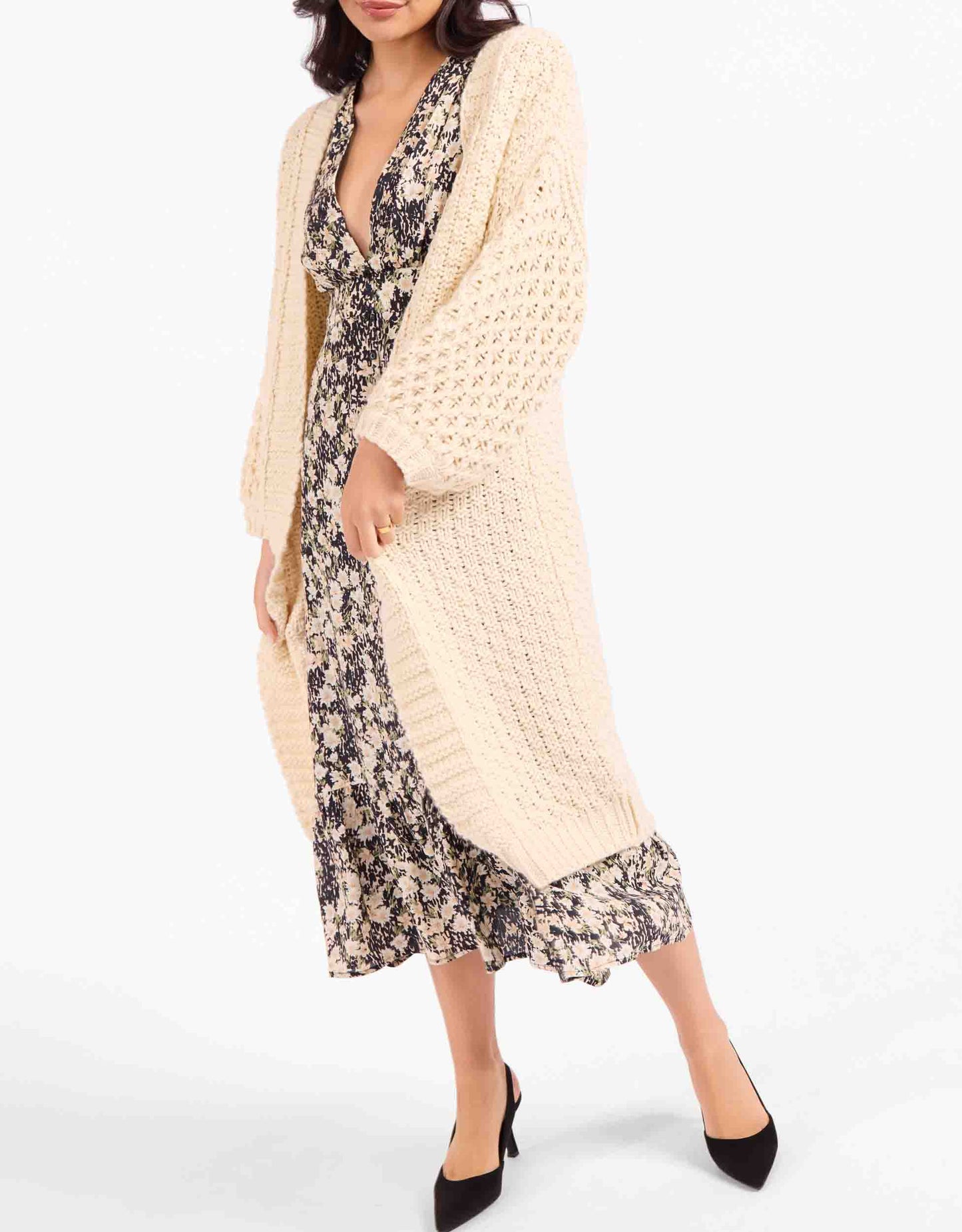 Iggy Knit Cardigan - Ivory