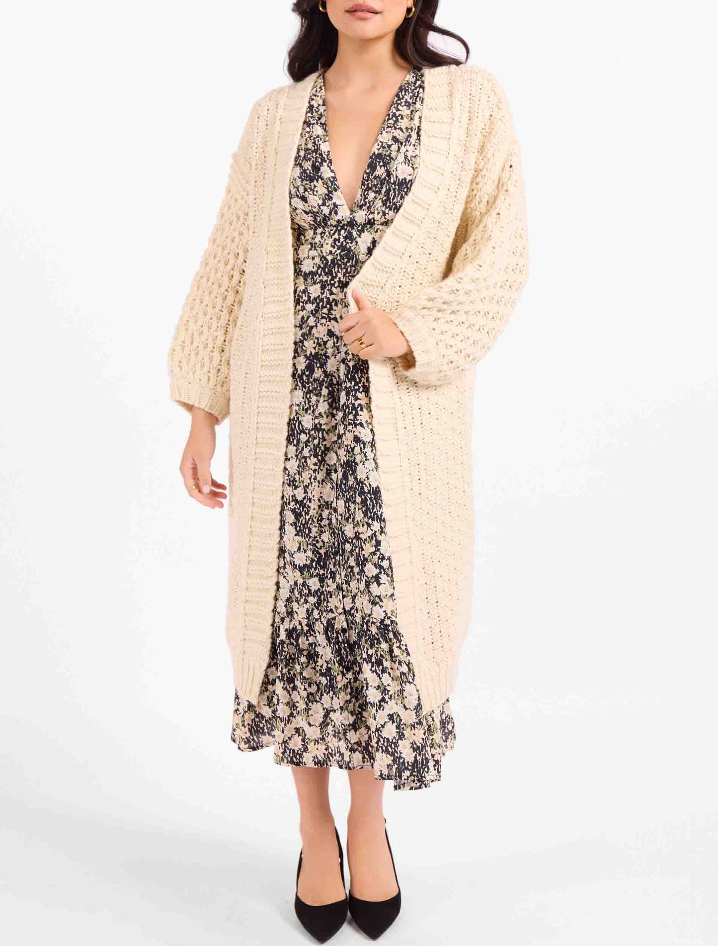 Iggy Knit Cardigan - Ivory