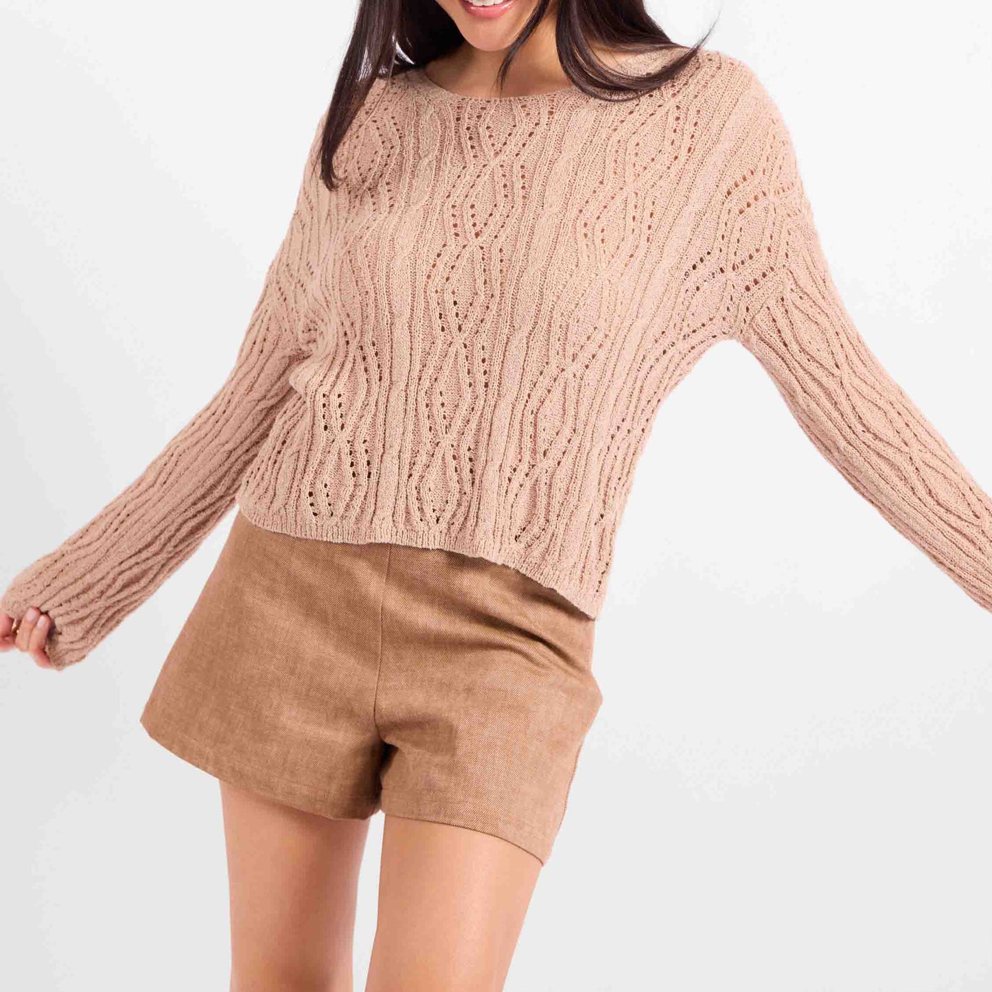Fading West Sweater - Taupe
