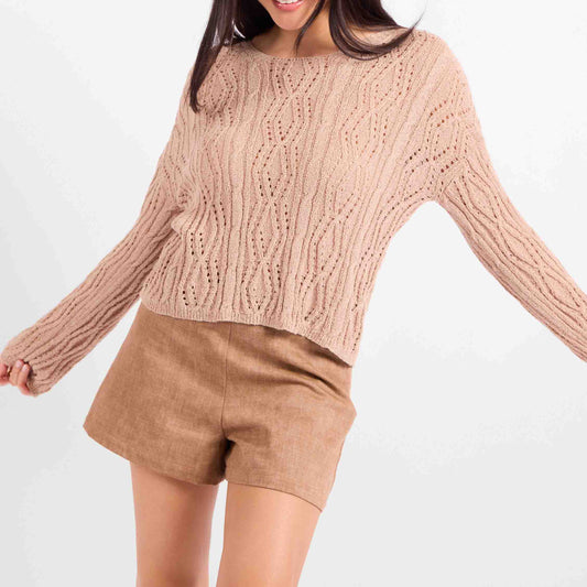 Fading West Sweater - Taupe
