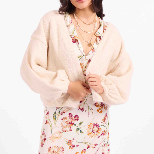 Marley Dolman Cardigan - Ivory