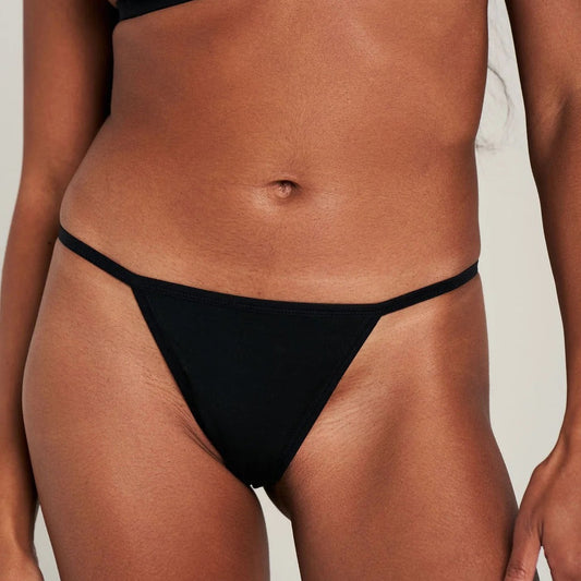 String Thong - Black