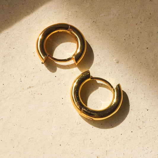 Plain Amalfi Huggies - Gold