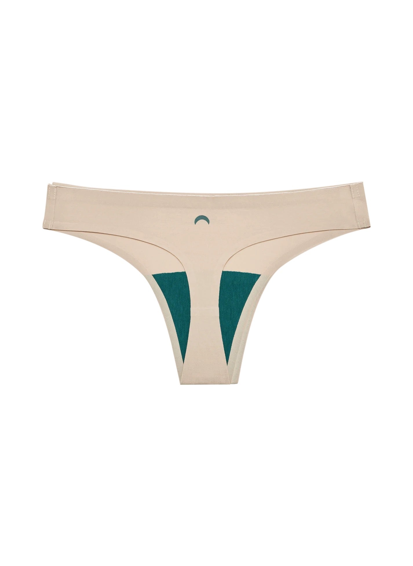 Seamless Low-Mid Thong - Beige