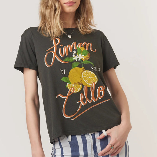 Limon Cello Tee - Vintage Black