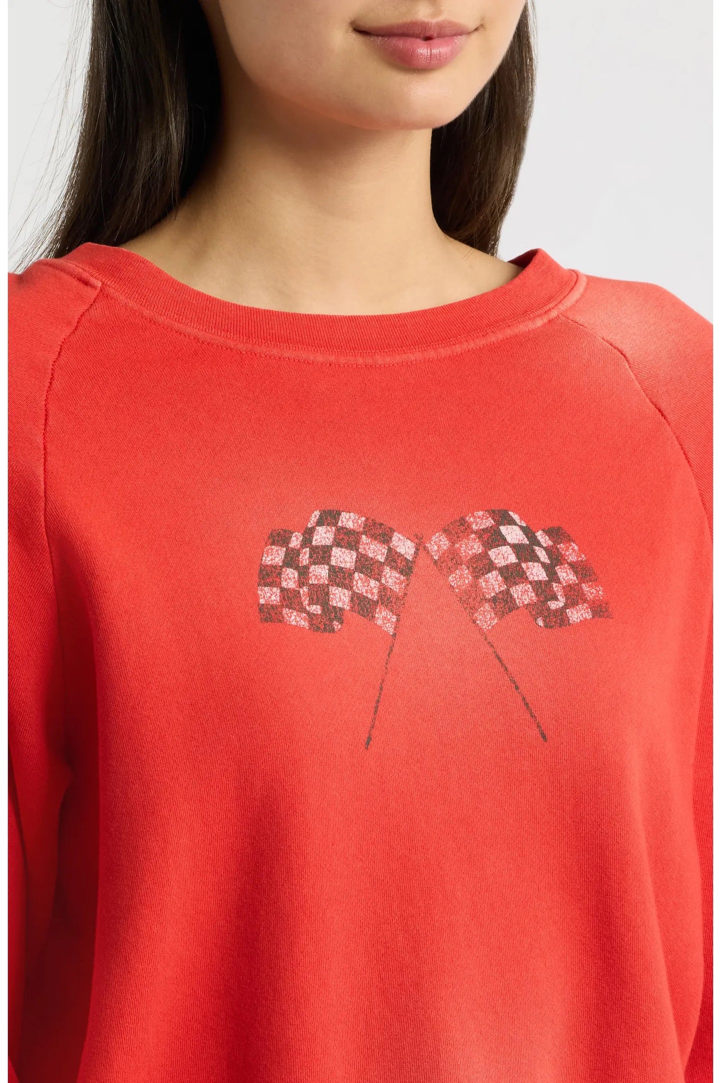 Ready Set Go Shrunken Raglan Sweatshirt