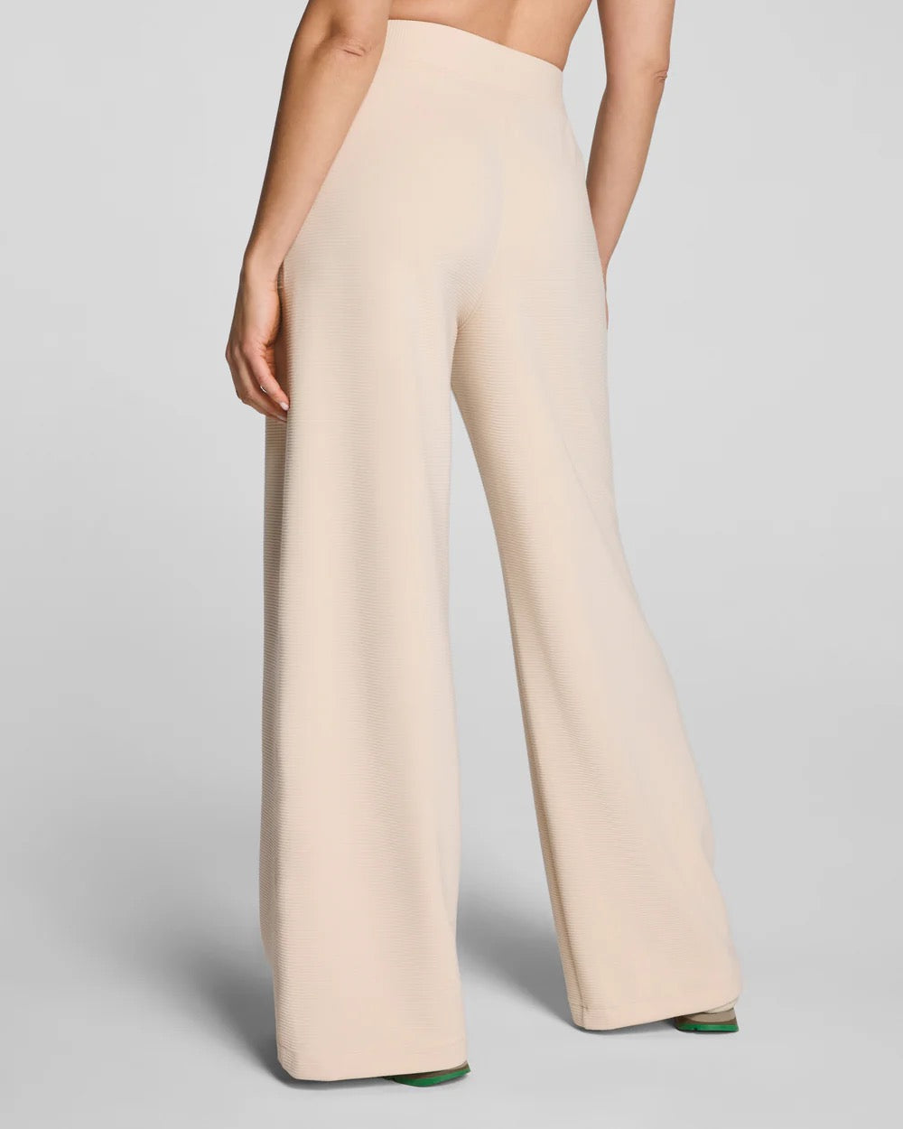 AirEssentials French Rib Wide Leg Pant - Toasted Coconut
