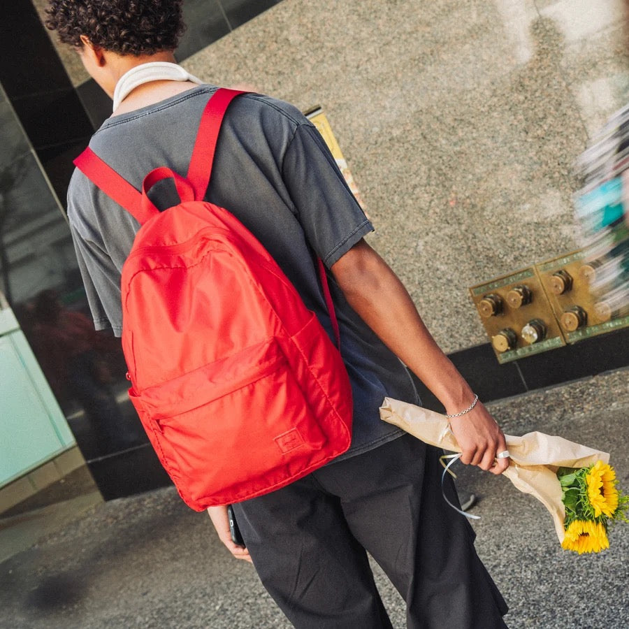 Rome Packable Backpack - Goji Berry