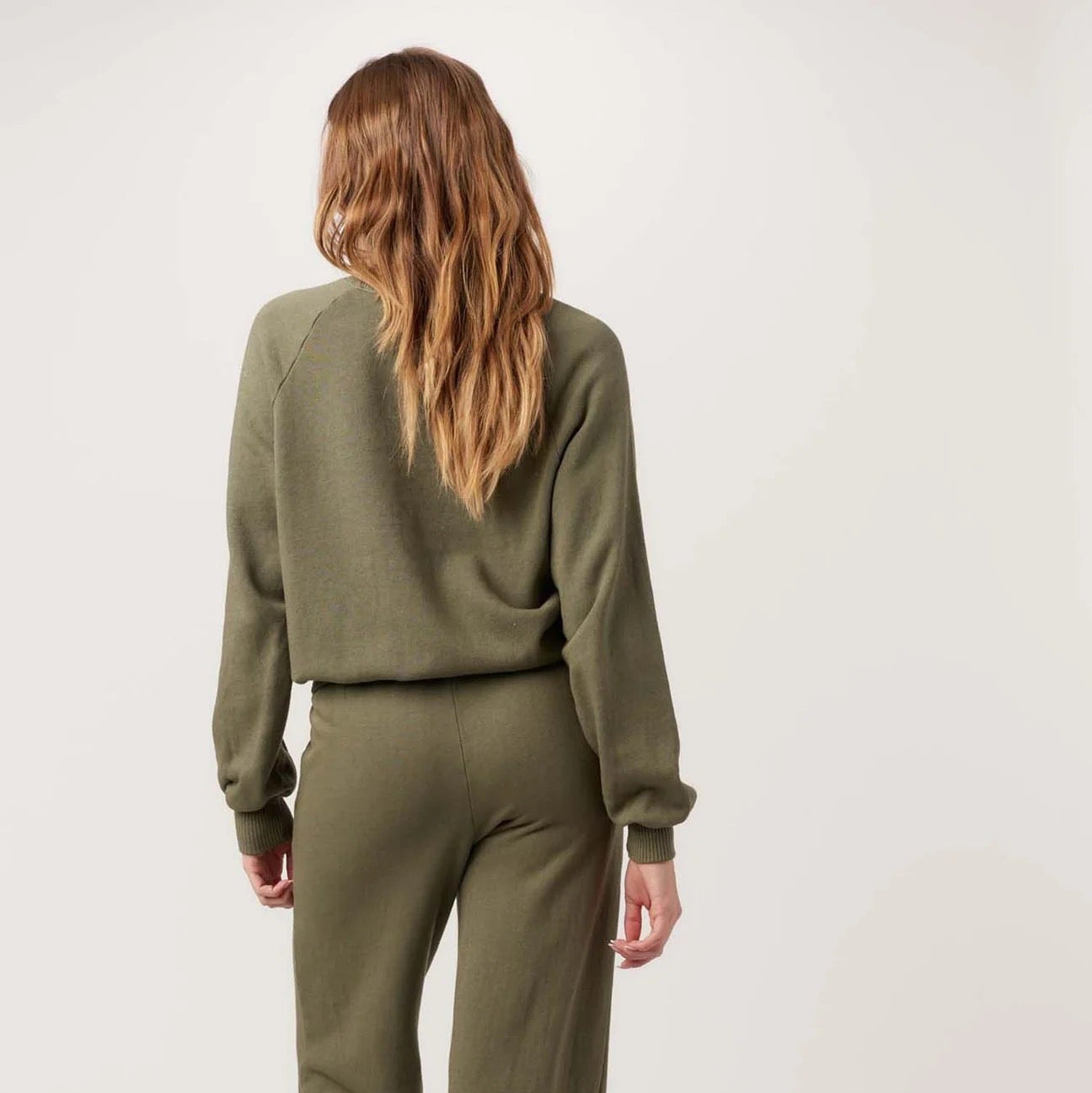 Time To Chill Sweatshirt - Dusty Olive