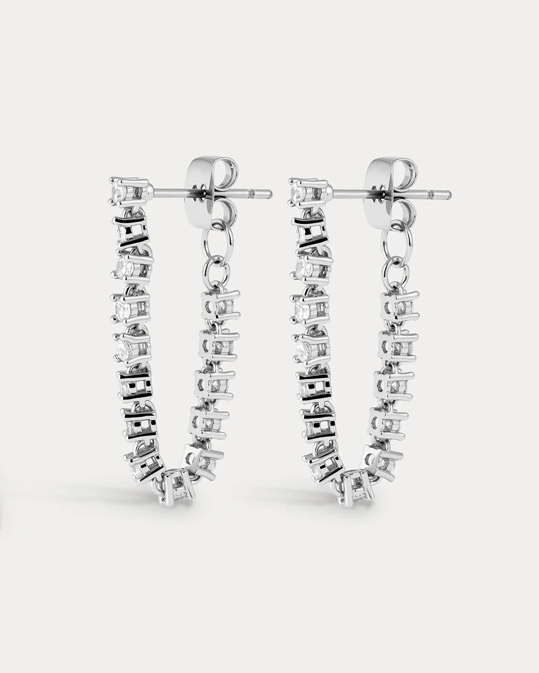Ballier Chain Studs - Silver