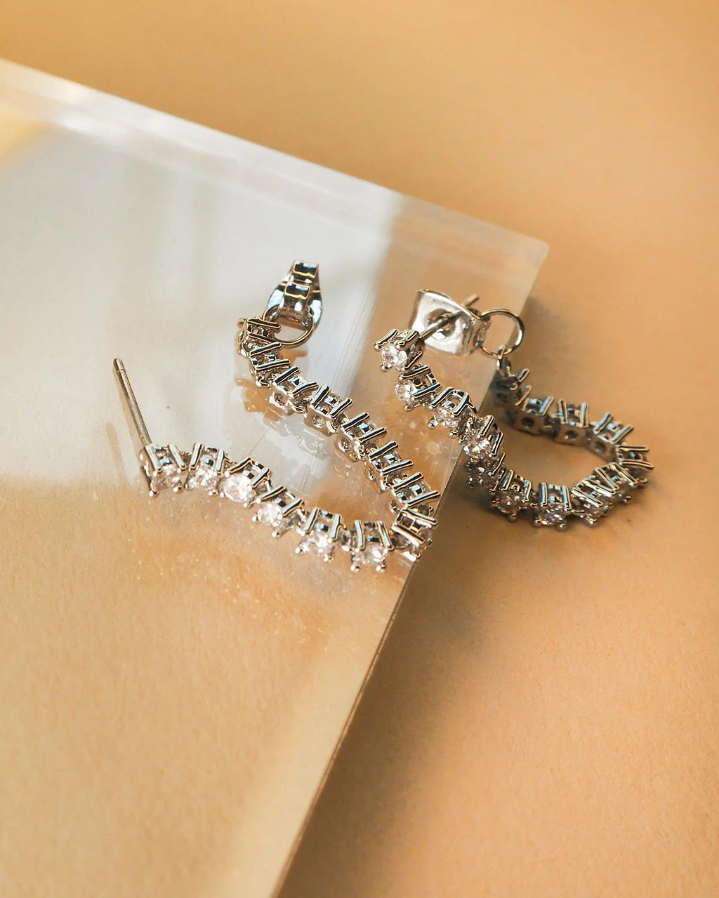 Ballier Chain Studs - Silver