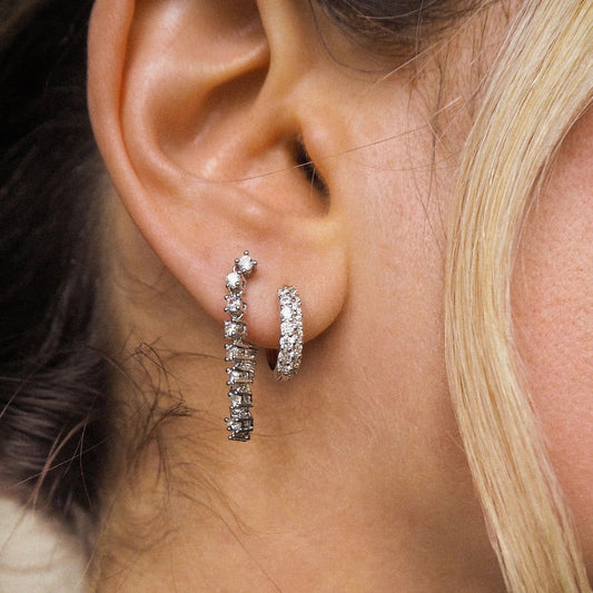 Ballier Chain Studs - Silver