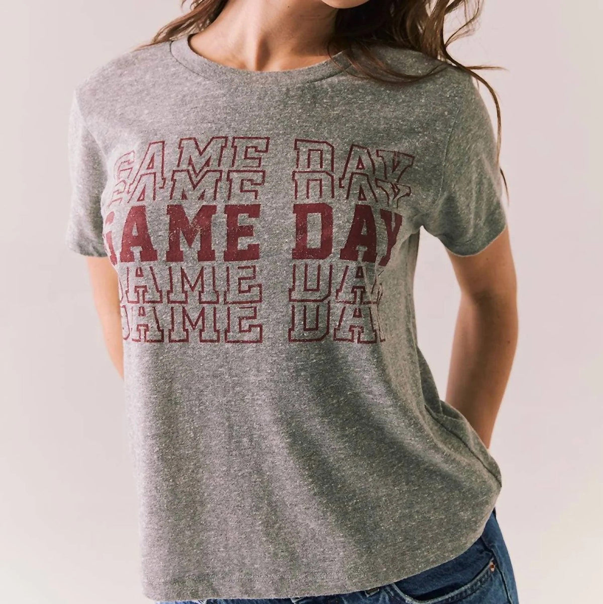 Game Days Graphic Tee - Grey