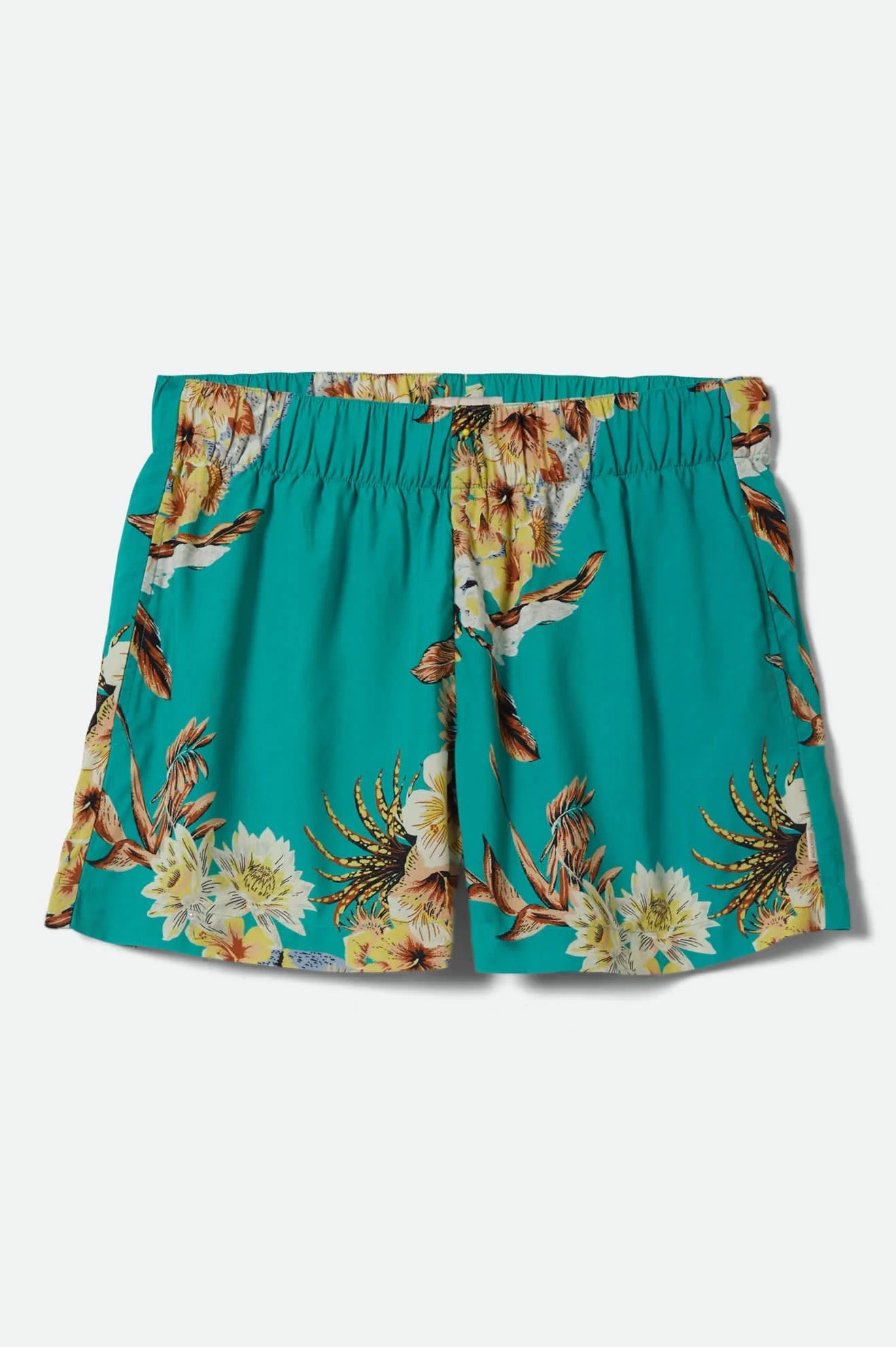 Campos Short - Retro Green Floral