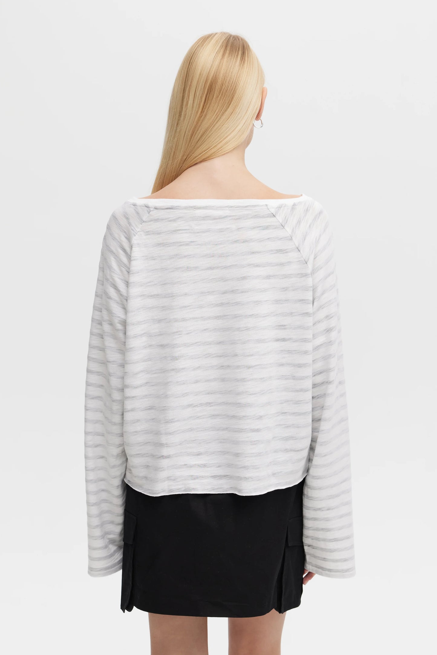 Anita Boatneck - Striped White