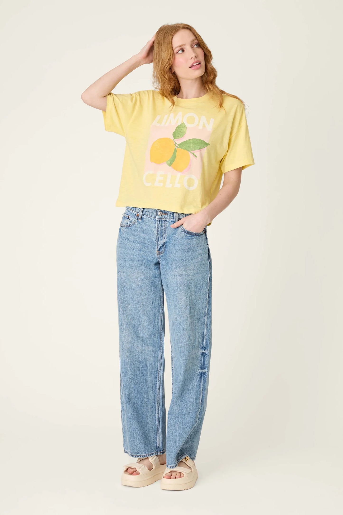 La Dolce Spritz Short Sleeve Tee - Limon