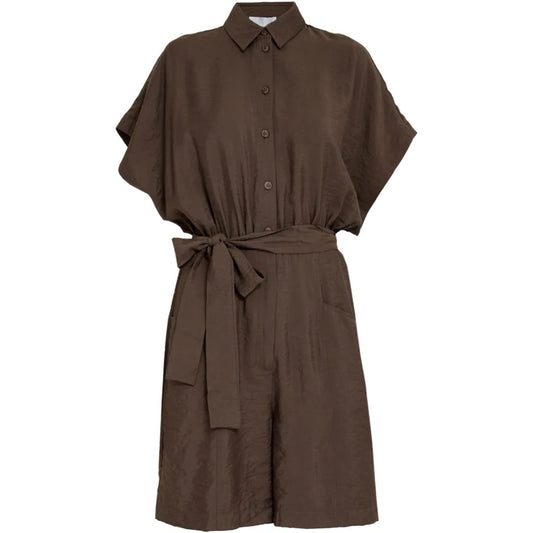 Julia Playsuit - Chestnut