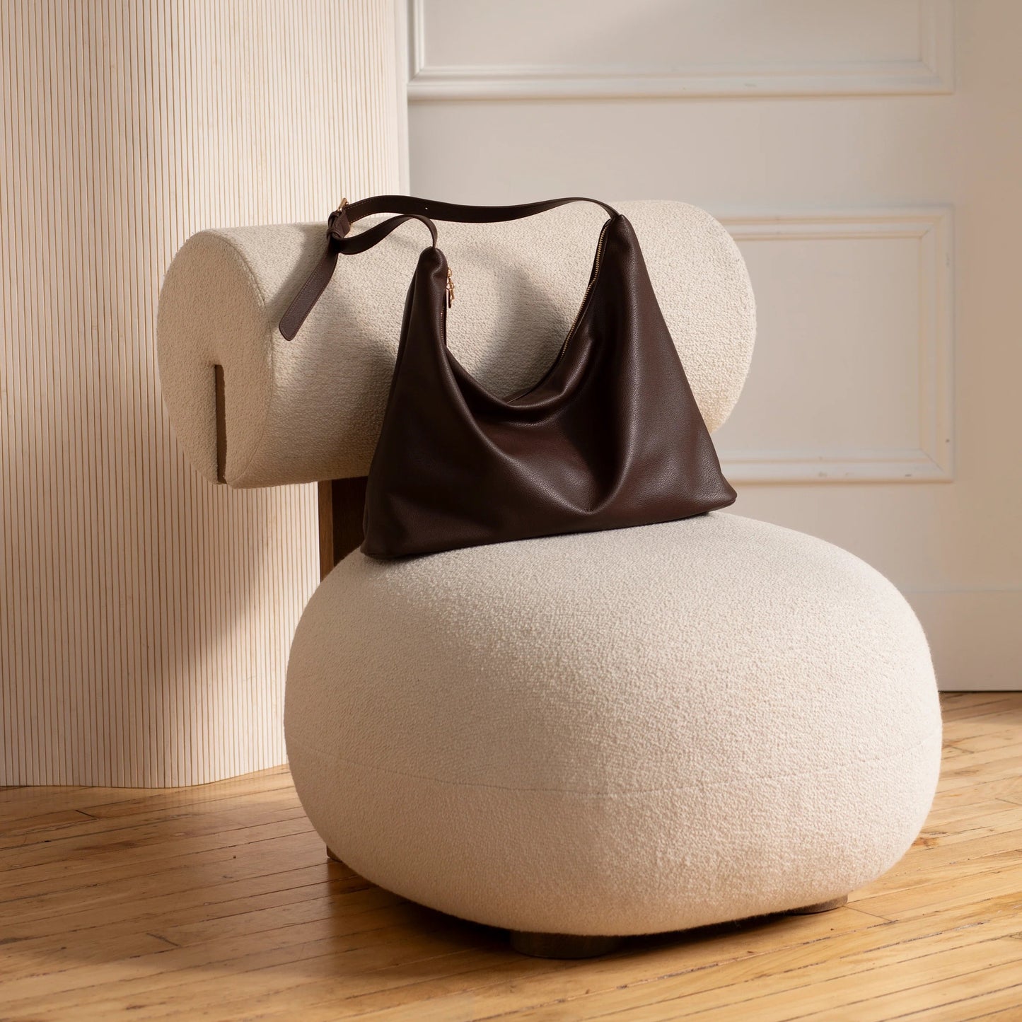 Triangle Bag - Chocolate Brown