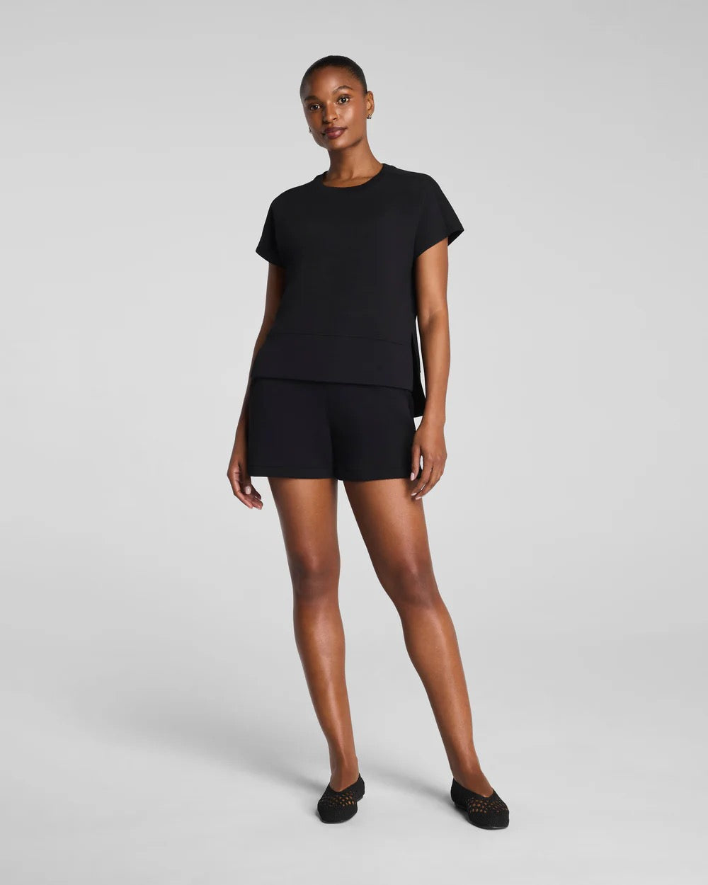 Crewneck Tee - Black