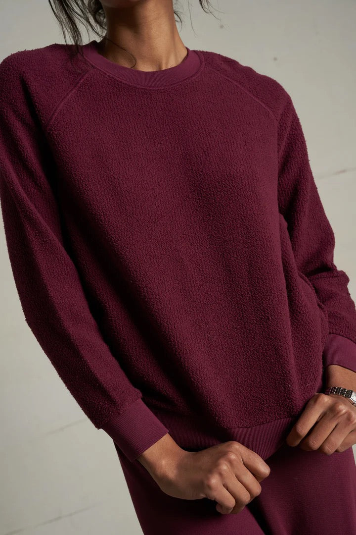 Ziggy Fleece - Dark Burgundy