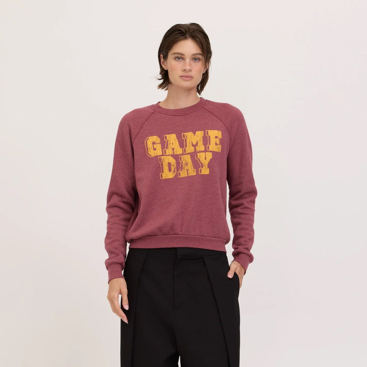 Game Day Sweatshirt - Dark Cherry